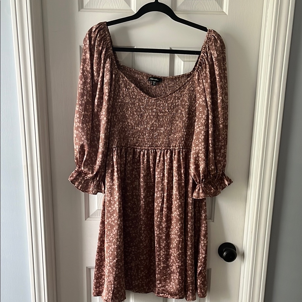 Floral Smocked Dress